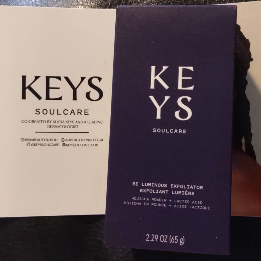 Keys Soulcare Be Luminous Exfoliator 2.29oz/65g Alicia Keys Hojica/Lactic Acid